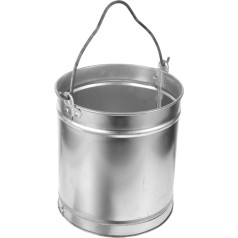 POPETPOP Charcoal Bucket for Outdoor Use Incinerator Can Burn Barrel Charcoal and Ash Bucket Fire Cage for Garden Fireplace Metal Iron Outdoor