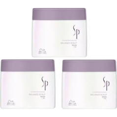 Wella SP Balance Scalp Mask 3 x 400 ml for Sensitive Scalp System Professional Care