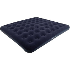 Inflatable Air Bed 203 x 183 x 22 cm - Robust Camping Mattress for Two People Versatile Guest Bed with Soft Surface - Comfortable, Lightweight and Durable for Camping & Home