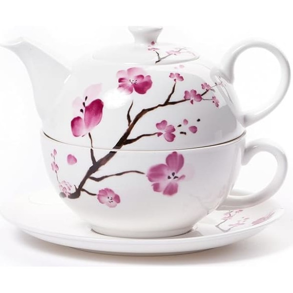 Shamila Tea for One Set, Cherry Blossom