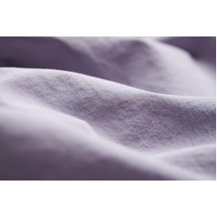 L1NK STUDIO Bed Linen 240 x 220 cm - Duvet Cover Cotton 100% (Percale 200 Threads) for Bed 150 cm Plain Lavanda