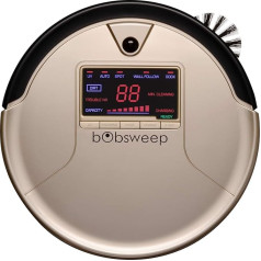 PetHair Robotic Vacuum Cleaner and Mop, Champagne