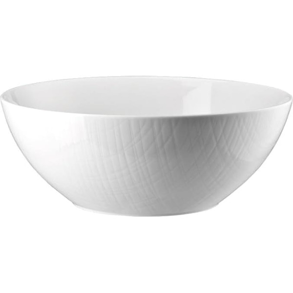 Rosenthal 11770 10430-800001-14430 13324 Mesh Bowl 24 cm, 2.3 Litre, White
