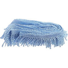Curtain Lace Accessories Sparkle Lace Curtains Skirt Fabric Embellishments and Embellishments Rhinestones Products Door Trimming Ribbons for Crafts Tinsel Bow Dress Polyester Blue LALAFINA