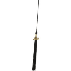OSALADI 1 Stück 2021 Doktorhut Quaste Abschluss-ehrenquaste Graduierung Hängende Verzierung Graduiertenzeremonie Quaste Abschlusshut Quasten Anhänger Quaste Polyester Black