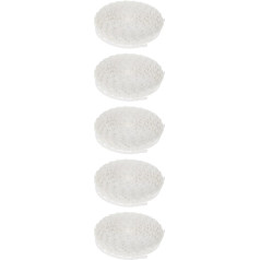 Operitacx 5 Rolls Craft Ribbon Embroidered Lace Trim Bridal Wedding Dress Embellishment Sewing Guipure 100% Decorative Lace