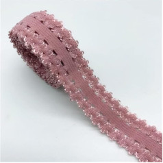 3/10/15/20/25 mm, 4,5 m/Los, elastisches Band, mehrfarbig, zum umklappen, elastisches Band zum Nähen, Spitzenbesatz, Zubehör