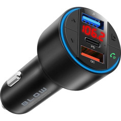74-179# bluetooth fm raidītājs5.3+qc3.0+pd 30w v.2