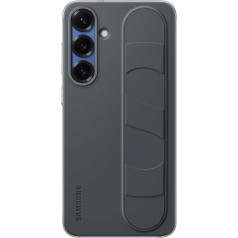 Samsung Silikona turētājs ar silikona rokturi Galaxy S25+ - melns