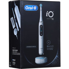 Oral-b io sērijas 10 zvaigžņu putekļu baltā zobu birste