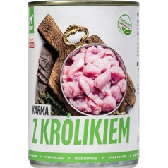 Tuf tuf skārda maltas gaļas ar trušiem 400g