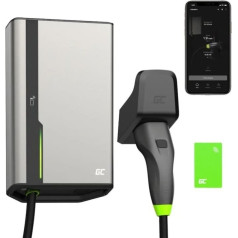 Wallbox habuden 22kw 32a - 7,5m kabelis ar nfc