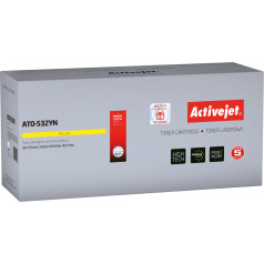 Effiki Activejet ato-532yn toneris (rezerves toneris oki 46490401; augstākais; 1500 lappuses; dzeltens)
