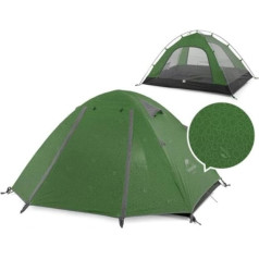 Naturehike p-sērija 4 uv telts nh18z044-p-forest green