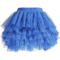 Baby Girls 6 Layers Tulle Tutu Skirt 1-8 Years