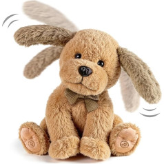 OR OR TU Dog Toy Children, Electronic Pets Dog Puppy Fanning Ears Singing, Repeat What You Say, Interactive Plush Toys Dog for Children 3 4 5 6 7 Years Old Gift