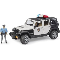 Bruder 02526 Jeep Wrangler Unlimited Rubicon Police QTY: 1