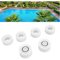 Pool Cleaner Guide Wheels Replacement for 4 Pack with Pulleys for Dolphin Robot Pool Cleaner
