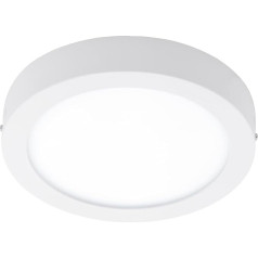 EGLO Ceiling Light, Cast Metal 16 W, White