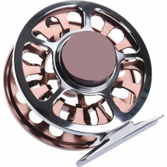 TENVORA Fliegenrolle,Fliegenrollen Metall Fliegenrolle wasserdichte Fliegen Angelrolle 3/4,5/6,7/8,9/10 Angelrolle