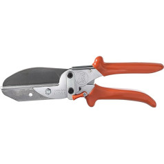 Original LÖWE Universal Scissors 3.305/HÜ with Long 75 mm Cutting Length and Lever Transmission – Versatile Scissors for Various Flat & Wide Materials Made of Wood, Plastic, Rubber, Leather, PVC