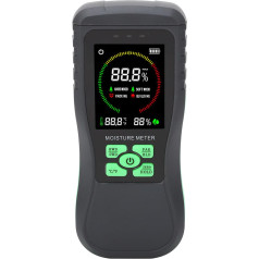 Holzfeuchtigkeitsmesser steinlose Induktion Nicht zerstörerischer Papierwassergehalt Tester für Profis