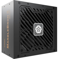 ENERMAX MARBLEBRON II 850 Watt Modular 3.1 ATX Gaming Power Supply PCIe 5.1 Individual Sleeve Cable 80PLUS Bronze Silent 12 cm FDB Fan DC to DC with Japan Capacitor 6-Way Protection EMB850EWT-MAC