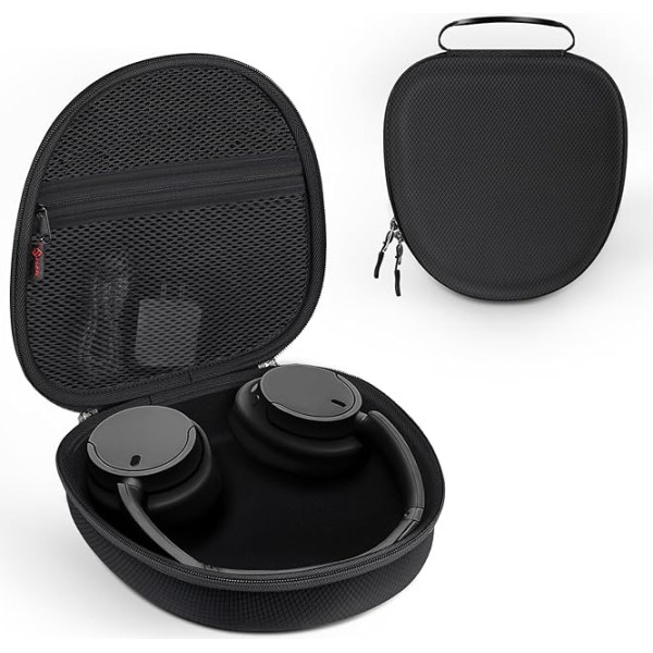 Fintie Case for Sony WH-CH720N/ WH-CH710N/ WH-CH520/ WH-CH510/ WH-1000XM6/ WH-1000XM5/ WH-1000XM4/ WHXB910N Wireless Headphones - Travel Protection and Storage Bag Case, Black