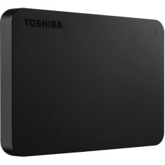Toshiba HDTB420EK3AA Canvio Basics Portable External Hard Drive USB 3.0, 2TB Black