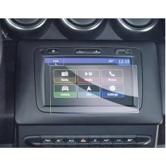 GAFAT Renaul-t/Dacia Duster 2018-2021 7 Inch Navigation Screen Protector, Duster 7 Inch Media Nav Evolution System Tempered Glass Screen Protector, Shockproof, 9H Anti-Scratch