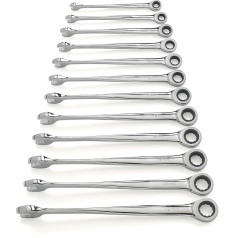 GearWrench 85888 12 Piece Set Metric X-Beam Combination Ratcheting Wrench