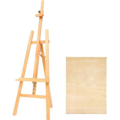 Klappbares Holz-Staffelei-Set für Hochzeiten & Displays – 4K-Zeichenbrett & Halterungs-Staffeleien für Kunsthandwerk und Präsentationen – vielseitige Kunst-Display-Lösung