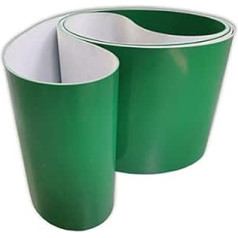 VAYEODEYU PVC-Förderband, 4 mm dickes, verschleißfestes PVC-Förderband, Ersatz-Trommelförderband, for den Transport kleiner Verpackungsfabriken, Reibungswagenband(47x16in/118x40cm)