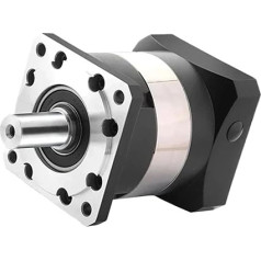 Planetary Reducer Step-down Gearbox Reduction Gearbox Stepper Servo Motor Reducer Speed Ratio 5 to 1(24 Input-130 Servo)