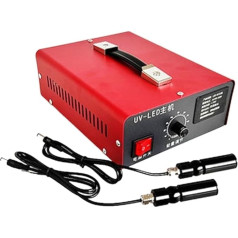 LED UV Black Light High Performance UV Curing Lamp Spot Light Source Headlight Adjustable 365nm 395nm 405nm for Circuit Repair Resin Shadowless Glue (365nm_1-01)