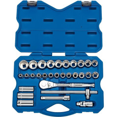 Draper Expert 02357 Steckschlüsselset 1/2 Zoll Vierkantantrieb metrisch 30-teilig