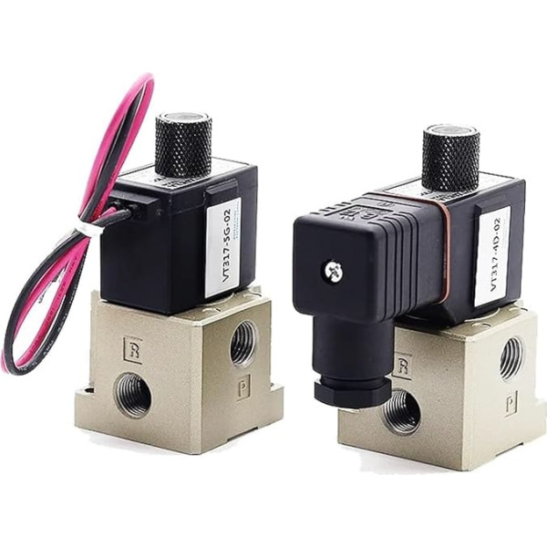 Pneumatisches Magnetventil mit zwei Positionen, Dreiwege, Hochfrequenz, Unterdruck-VT307/317-4G1/5G1/6G1-02(VT307-3G1-02)