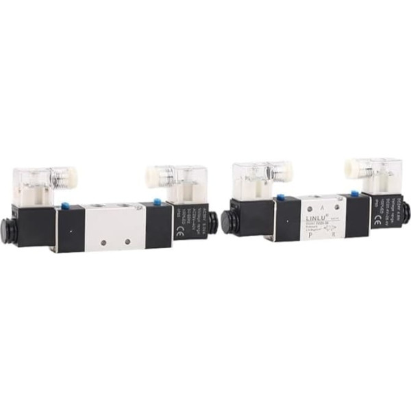 Zwei-Positionen-Magnetventil, Doppelspule, 4V220-08/4V320-10/4V420-15/3V220-08, elektronische Steuerung (3V320-10/AC220)