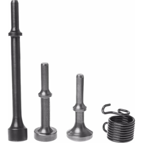 Hammers 3 pieces smoothing pneumatic air hammer bits, long bit tool and 1 spring tyre repair 5AC800218