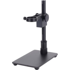 Microscope Stand Aluminum Alloy Sturdy Metal Stand Holder Adjustable Easy to Focus