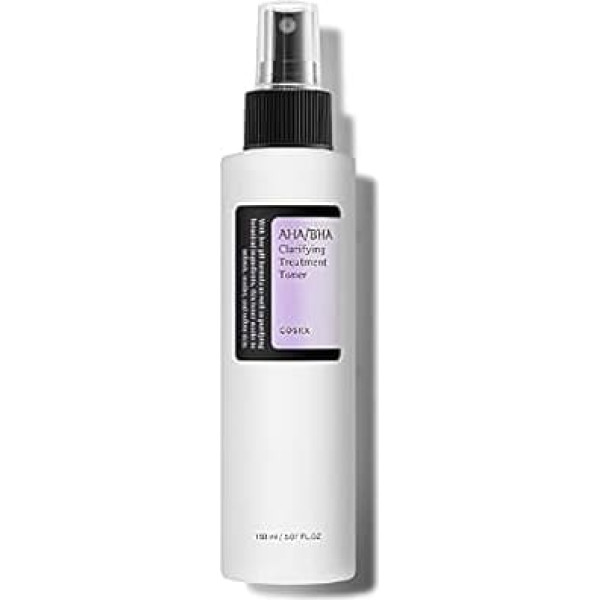 COSRX AHA/BHA Clarifying Treatment Toner | Exfoliating Facial Toner for Even Skin | Anti Blackheads & Anti Pimples | Pores Reducing | For All Skin Types | Vegan, Paraben-Free, Alcohol-free