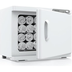 Towel Warmer, Towel Heater, Extremely Fast Heating Speed, Easy Operation, Large Capacity, Towel Warmer for Spa and Bathroom (23L, White)