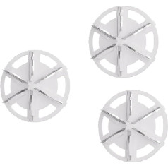 PINGTANYOUYU Pack of 3 Electric Fabric Shaver Replacement Blades, Sharp Fabric Shaver, Hairball Trimmer Blades, White, PP Plastic, Manual