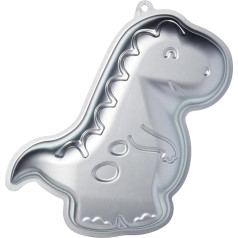 Kitchen Craft Sweetly Does It Dinosaur Cake Tin, 31.7 x 22.4 x 5 cm