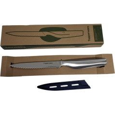 Tupperware Maestro Series Serrated Utility Knife Stainless Steel with Serrated Edge and Finger Guard