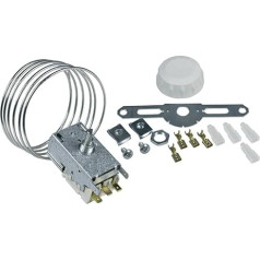 Thermostat Compatible with Ranco VI112 K59-H2805 Universal for Fridge 2 Stars 3 Stars with Automatic Defrost 2262171065 K59-L2649