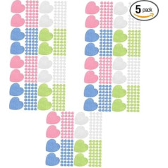 VALICLUD 5 Sätze Nagellackentferner Pads Fusselfreie Reinigungstücher Für Gelnägel Und Mehr Praktische Box Für Einfache Aufbewahrung Und Unterwegs Hochabsorbierend Haut Alle 800 Blätter * 5