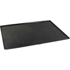AMT Gastroguss GN 1/1 Baking Plate, Unperforated, 53 x 32.5 cm, Cast Aluminium, Lotan® Non-Stick Finish, AMZN-5333BP-2