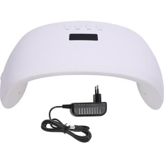 Brrnoo Nail Lamp, Professional Dryer with 21 Lamp Chips, Quick Curing Light for Home and Nail Salon, High Performance and LED Technology and LED