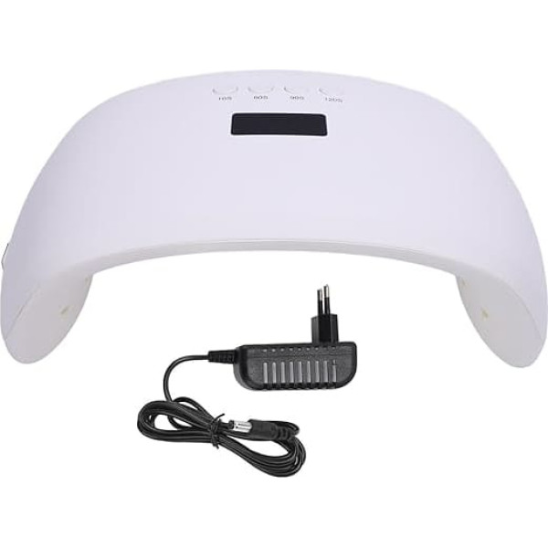 Brrnoo Nail Lamp, Professional Dryer with 21 Lamp Chips, Quick Curing Light for Home and Nail Salon, High Performance and LED Technology and LED